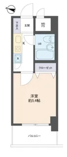 ライオンズマンション平塚第2【10階】の間取り