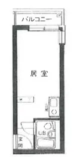 スカイコート池上【2階】の間取り