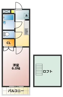 ラフォーレ司【2階】の間取り