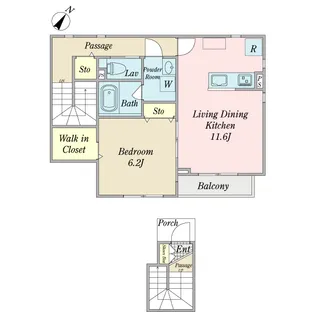 エアルの間取り