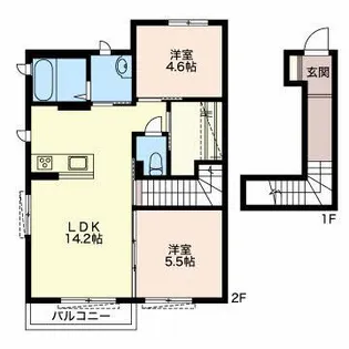 アストラガルIII【2階】の間取り