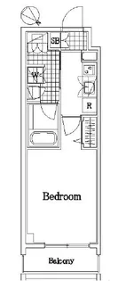 ザ・レジデンス・オブ・トーキョーKK06【4階】の間取り