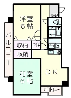 ピューアビル【2階】の間取り
