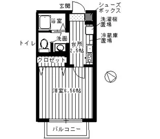 山手50番館【2階】の間取り