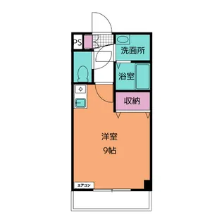 アセットII【1階】の間取り