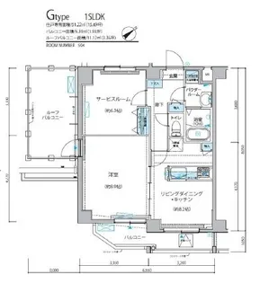 ARCOBALENO KAMEIDOII【5階】の間取り