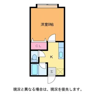 ハイツひまわり【1階】の間取り