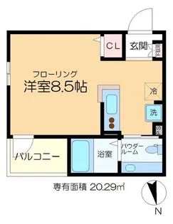 CONTE【2階】の間取り