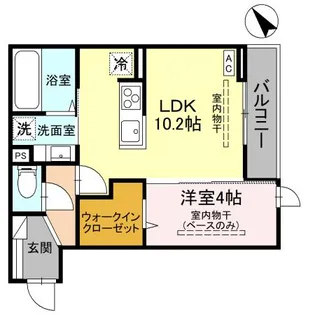 DR駅西本町COEUR【3階】の間取り