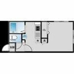 MODULOR氷川台【4階】の間取り