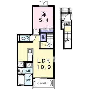 プロムナードヴィラIII【2階】の間取り