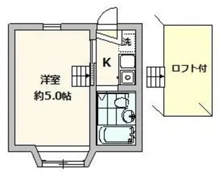 ライフピアフォンテーヌ【2階】の間取り