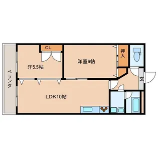 ARCビル【5階】の間取り