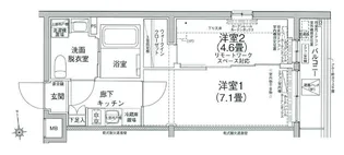 アイルグランデ中野ノース【3階】の間取り