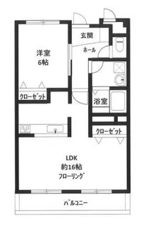 コスタビラ【8階】の間取り