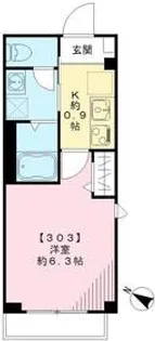 フォルトゥーナ千駄木【2階】の間取り