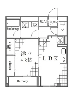ペーシェ・スシーナ吾妻橋【2階】の間取り