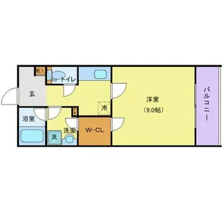 ドルフ・TS【4階】の間取り