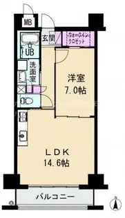 アイステージ幸町【10階】の間取り