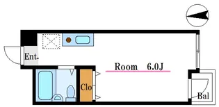 BELLEMAISON M&M【4階】の間取り