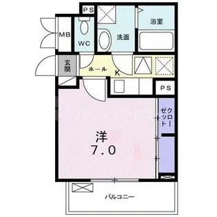 ステラマリス【3階】の間取り