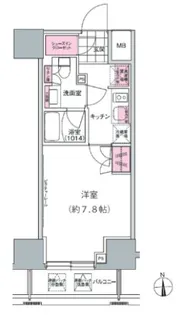 プレジリア東日本橋【6階】の間取り