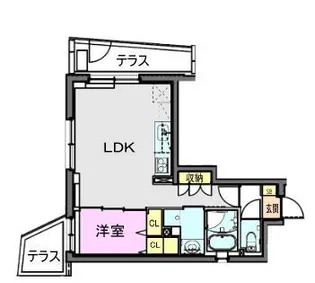 ASTILE練馬北町【1階】の間取り
