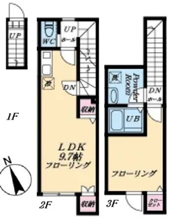 マイレジデンス鷺宮の間取り