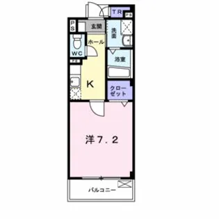 シエルウイング【1階】の間取り