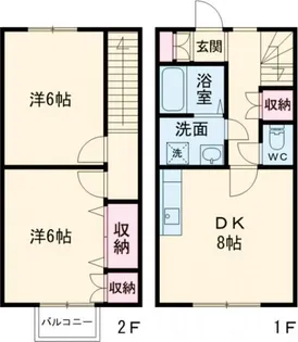 グレイン手島【1階】の間取り