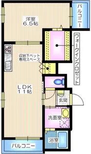 ミヨ グランデ【5階】の間取り