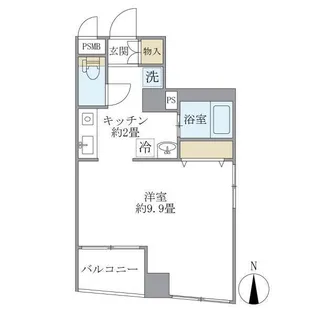 エクセル遠藤【3階】の間取り