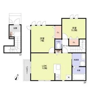 Maison Ishikawa【2階】の間取り