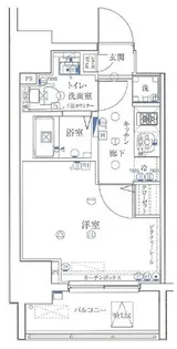 ル・リオン西早稲田【9階】の間取り