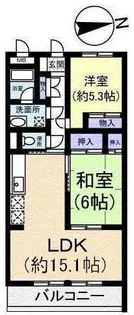 メゾンクミヂ【1階】の間取り