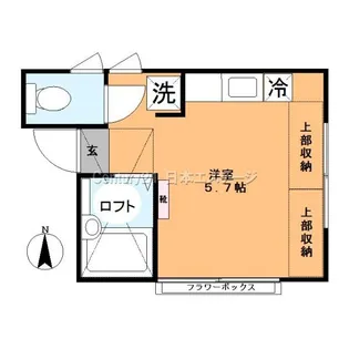 カーゴ・宮【2階】の間取り