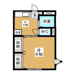 Toscana【1階】の間取り