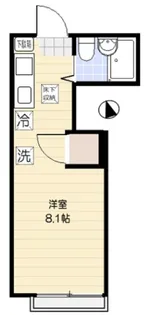 ジュネス福寿【1階】の間取り