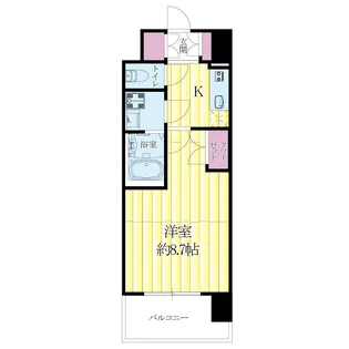 WGB江坂【10階】の間取り