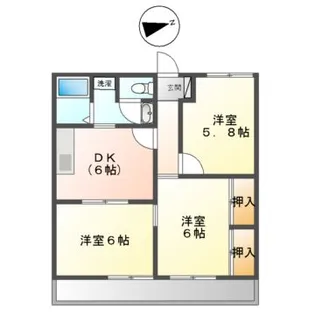 テピカルイブ 2【1階】の間取り