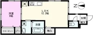 MK Feliz【1階】の間取り