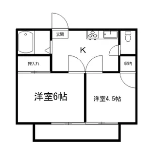 パーソナルマンション東桂【1階】の間取り