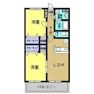 ピュア・クレール【3階】の間取り