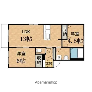 パークリバー【2階】の間取り