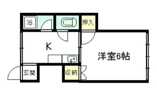 さくら荘【2階】の間取り