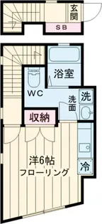 クオリス【2階】の間取り