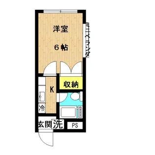 コーポさかえ【2階】の間取り