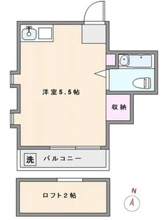 千石ハイム【2階】の間取り