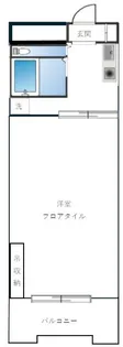 ハイタウン駒沢公園【2階】の間取り