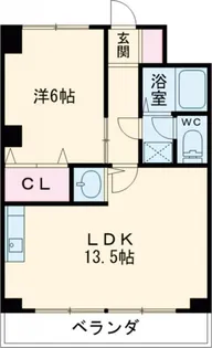 ソフィア元町【6階】の間取り